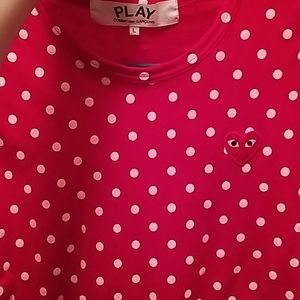 Play CDG Polka Dot Longsleeve